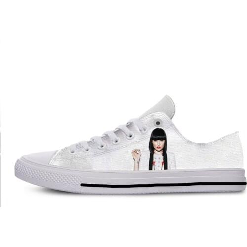 2019 Hot Cool Fashion Pop Funny New Summer High Quality Sneakers Handiness Casual Shoes 3D Printed For Men Women Jessie J