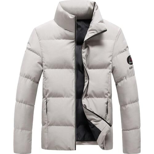 Mens Clothing Windbreakers Warm Parkas Jacket Thick 2020 Men Jacket Outwear Hooded Wadded Coat Fashion Mens Jacket