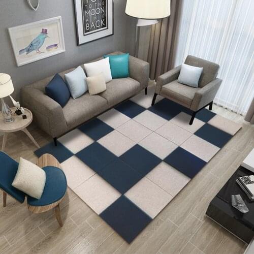 New Fashion Nordic Rug Living Room Coffee Table Blanket Modern Simple Bedroom Room Fully Bedside Blanket Household