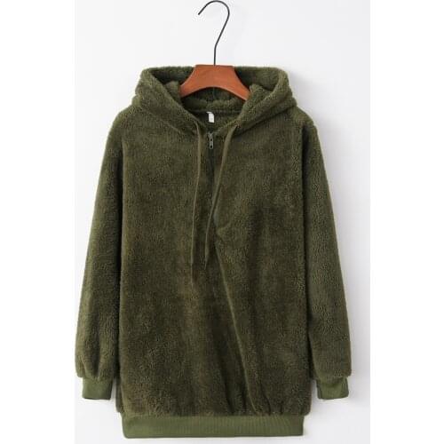 Autumn And Winter Womens new Fashion Pullover top Long Sleeve hoodies Plus Size Solid Color hoodies Loose hoodies Woman clothes