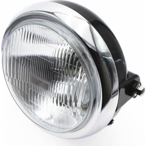 7 Inch Motorcycle Light Assy Round Shaped Head Lamp Headlamp Headlight Assy For YAMAHA YBR125 YB125 YBR YB 125 Front Part