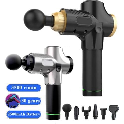 Professional Muscle Massage Gun Deep Tissue Body Relaxation Pain Relief Exercise Shaping Super Quiet Electric Vibration Massager