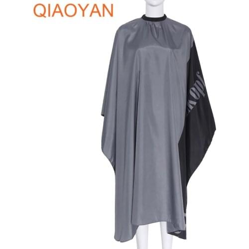 QIAOYAN Hair Cutting Hairdressing Cape for Barber Haircut Hairdresser Apron Cloth Gown