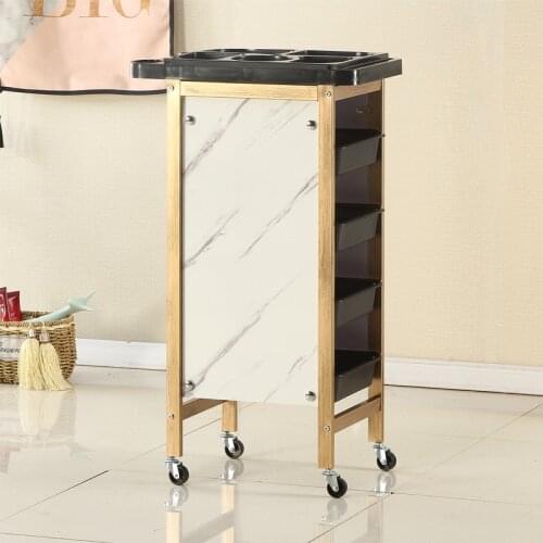 Retro-retro hair cart, multifunctional beauty salon and barber cart