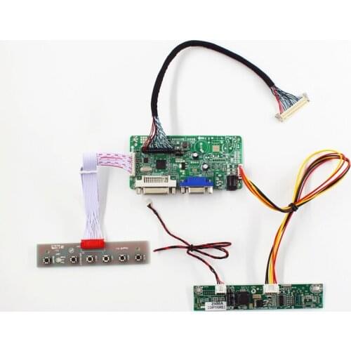RT2281 LCD controller board support DVI VGA for 21.5 inch 1920x1080 lcd panel T215HVN01.1 M215HW01 VB diy easy repair DVI IN