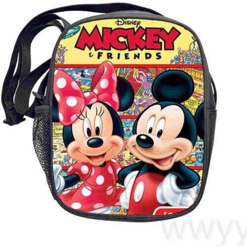 Disney Mickey Mouse Messenger Bag Women Handbags Girls Travel Bags Kids School Bags Kids Crossbody Bag Best Gift