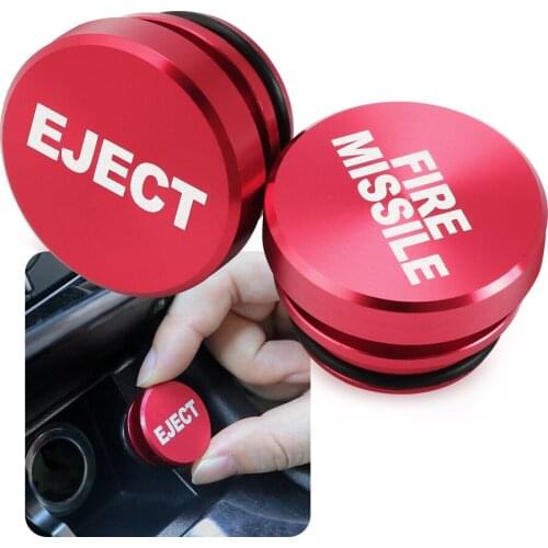 Universal Car Cigarette Lighter Button Cover Accessories for Mazda 3 6 5 Spoilers CX-5 CX5 323 CX3 CX5 626 MX5 RX8 Atenza