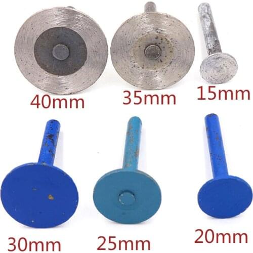 1pcs 15-40mm Diamond T-shaped Hot Pressed Sintered Diamond Grinding Head Stone Carving Glass Ceramic Jade Agate Cutting