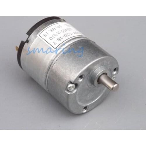 12V 33GB-520 DC Geared Motor High Speed Motor Electric Strong Magnetic Toy Car Boat Aircraft DIY Motors