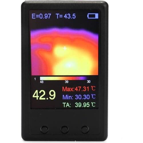 2.4 Inch Display Screen Portable Handheld Thermograph Camera Temperature Sensors Digital Infrared High precisions Thermal Imager