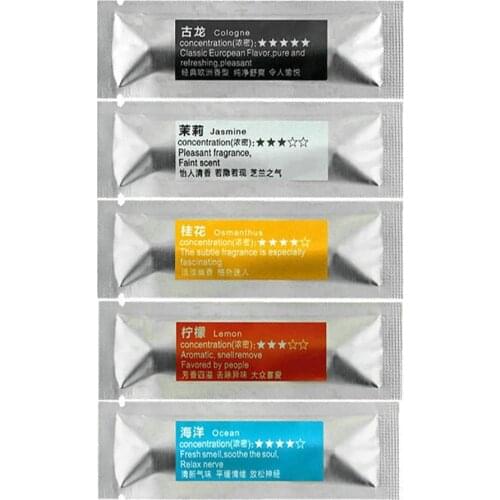 5pcs Car Air Freshener Replacement Car Perfume Car Styling Car Solid Freshener Air Purifier Conditioning Air Vent Perfume