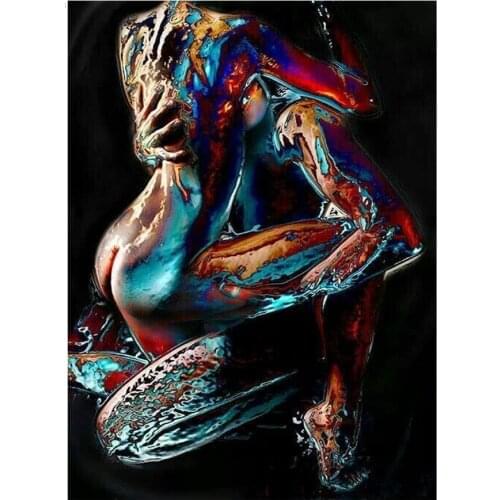 DIY Diamond Painting Sexy couple Diamond Embroidery Full Display Diamond Mosaic Rhinestone Cross Stitch Home Decor Gift JS5506