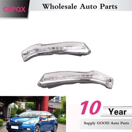 CAPQX 1Pair For KIA Forte Cerato For K3 2012 2013 2014 2015 2016 Rearview Mirror turn Light Outside Mirror lamp Indicator