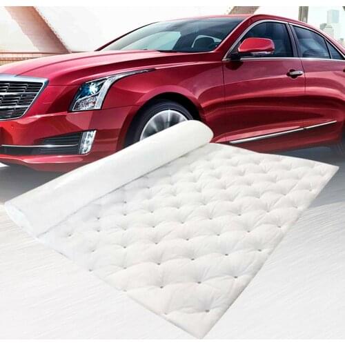 50% Dropshipping Car Auto Adhesive Waterproof Sound Noise Deadener Heat Insulation Cotton Mat