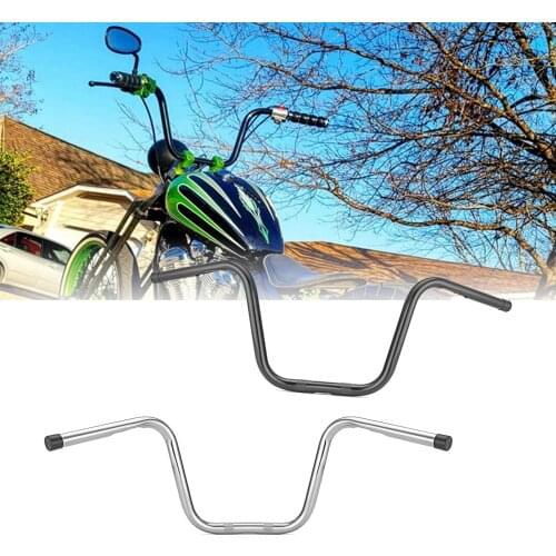 Motorcycle Accessories 9" Rise Ape Hanger Handlebar For Harley Custom Sportster XL 883 XL 1200 Dyna