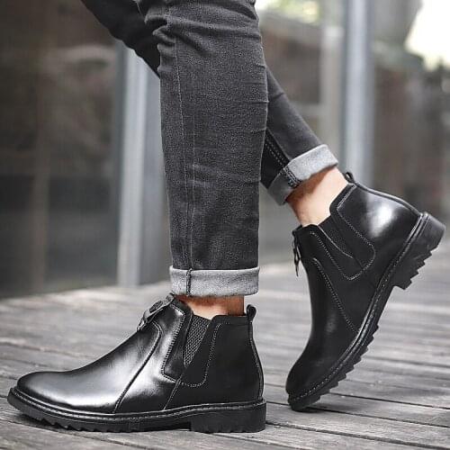 Shoes male casual shoe men Mens leather wear causal leisure loafers flat for sneakers Casual mens Sneaker sale 2020 fashion man