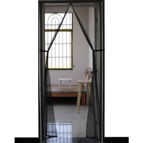 2022 New Full Frame Tape Magnetic Door Screen Mosquito Nets Closing Automatically