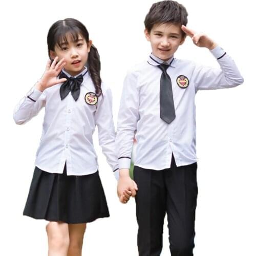 Autumn Childrens School Uniform Set School Choir Group Kindergarten Clothing Boys And Girls Performance Class Show Costume