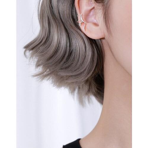 Clip Earrings For Women Star Moon Tassel No Pierced Short Simple Vintage Korean Fashion Cute New Student Daily Jewelry BOYULIGE