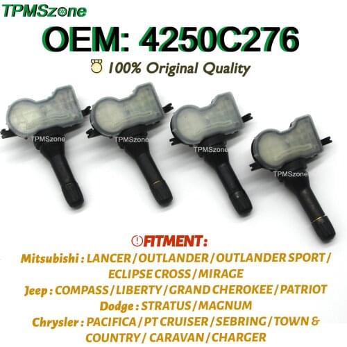 TPMS 4250C276 315Mhz Tire Pressure Monitoring System For Mitsubishi Jeep Chrysler Car Tire Air Pressure Monitor Sensor