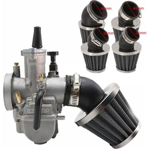 Motorcycle Air Filter 28mm 35mm 39mm 42mm 48mm Universal For 50cc 110cc 125cc 140cc Motorcycle ATV Scooter Pit Dirt Bike