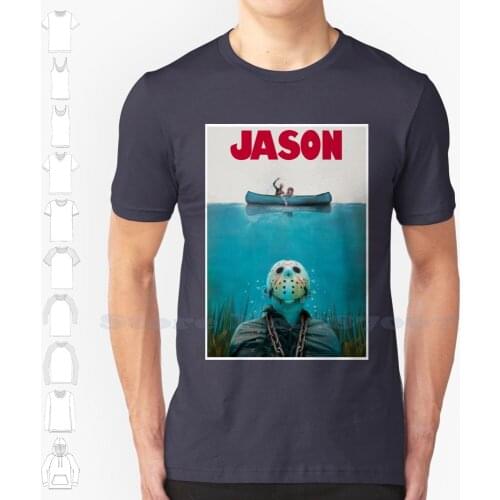 Jason Voorhees Friday The 13Th Custom Funny Hot Sale Tshirt Jason Voorhees Friday The 13Th Camp Crystal Lake Pamela Voorhees