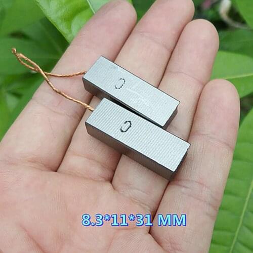 1 pair carbon brushes Vacuum cleaner carbon brush 8.3*11*28 MM motor parts carbon brush tools accessories