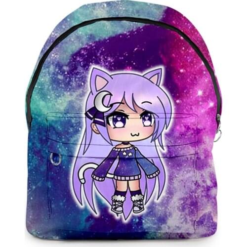 2021 Anime Kawaii Gacha Life Backpacks Men Women School Bags Travel Bags 3D Print Teenage Notebook Backpack