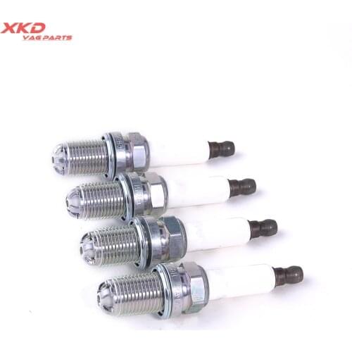 4pcs Spark Plug Plugs Set For V-W Beetle Tiguan EOS Golf Passat Scirocco Polo AU-DI A3 A4 A5 A6 Q3 Q5 TT R8 2.0TFSI