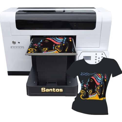 A3 size 1440dpi direct to garment printer cotton t-shirt printing machine with xp600 head
