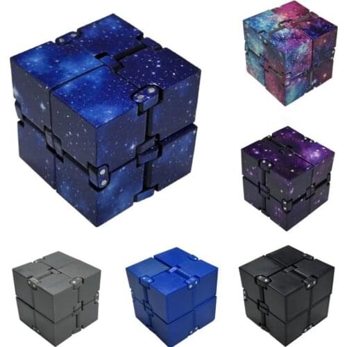 Anti stress Infinite Cube Infinity Cube Magic Cube Office Flip Cubic Puzzle Stress Reliever Autism Toys relax toy for adults