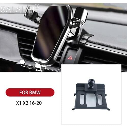 Car Phone Holder For BMW X1 X2 X3 X4 X5 X6 X7 G01 G02 F48 F39 Smartphone Bracket High Quality 360 Degree Rotation Stand Support