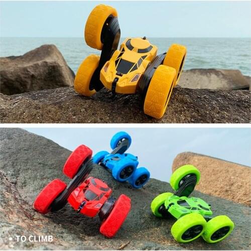 C7 RC Car 2.4Ghz 4CH 1:16 Stunt Drift Deformation Car Radio Control Car 360 Degree Flip RC Vehicle Toys with LED Light