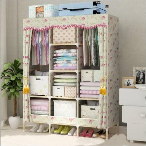 Latest wooden wardrobe length 130cm