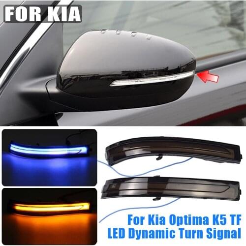 Dynamic Led Car Blinker Side Mirror Marker Turn Signal Light Lamp For Kia Optima K5 TF 2011 2012 2013 2014 2015 Accessories