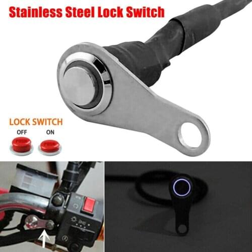 80% Hot Sell LED Motorcycle ATV Scooter Headlight Lamp Switch Handlebar Mount Push Button