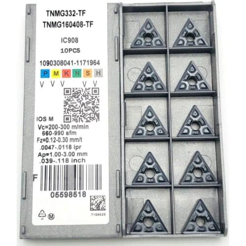 TNMG160408 TNMG160404 TF IC907 IC908 External turning tools Carbide inserts Lathe tools TNMG 160408 Tokarnyy turning inserts