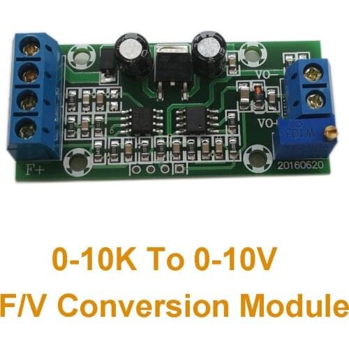 F/V Conversion Module Frequency Conversion 0-10K To 0-10V Voltage Digital To Analog Converter Module