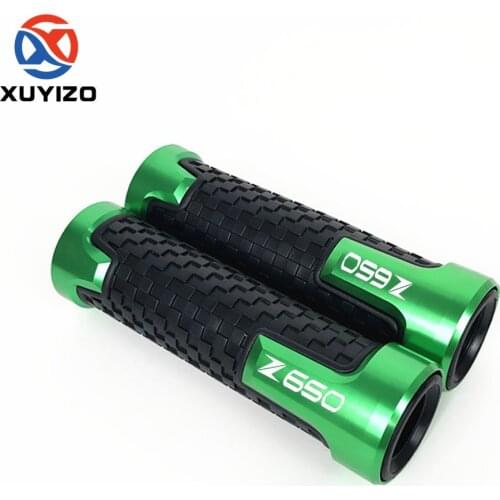 Motorcycle handlebar grips For KAWASAKI Z650 Z 650 2017 2018 2021 Motorcycle Accessories handle grips racing handlebar