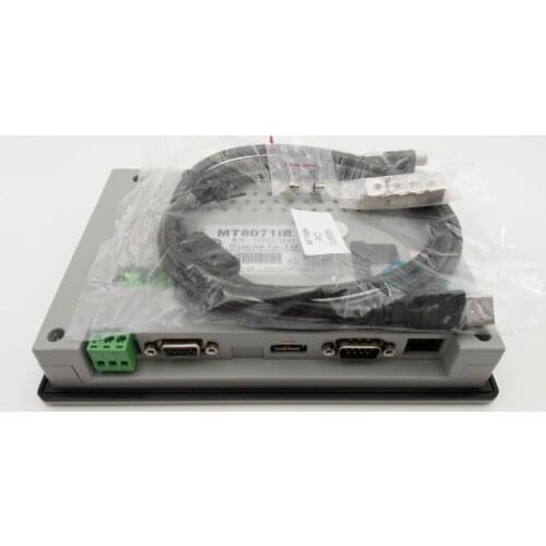 Original Brand New 7'' Weinview Weintek HMI 7 inch 800*480 Touch Operator Panel Display Screen Ethernet 1 USB Host MT8071iE