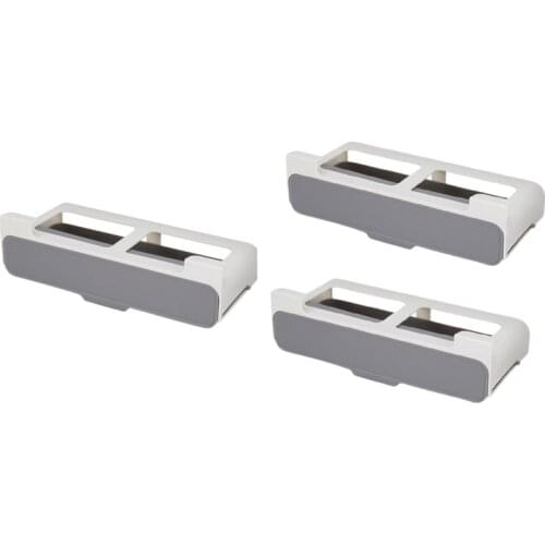 HOT Kitchen Storage Rack Spice Jars Spice Organizer Self-Adhesive Under Desk Drawer Hiddens Storage Rack