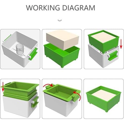 Tofu Press Mold Marinating Dish Remove Moisture From Tofu Tofu Presser