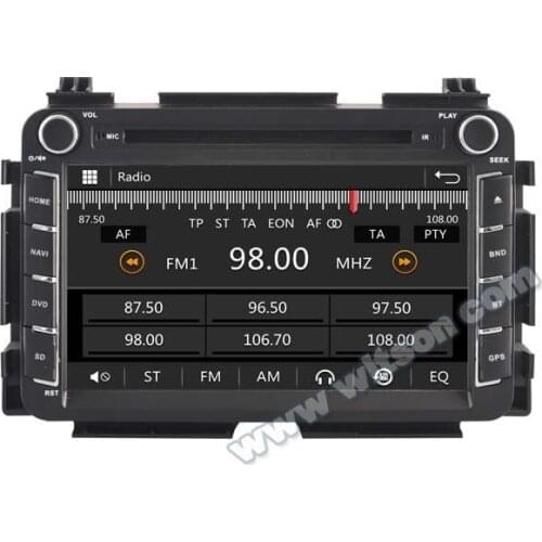 8" Capacitive Touch Screen Special Car DVD for Honda Vezel 2013-2017 with Tire Pressure Monitoring System Support
