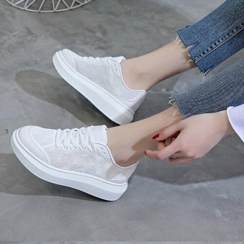 Women Shoes White Sneakers For Women Vulcanize Shoes Spring Autumn Krasovki Women Casual Shoes Basket Trainers Feminino X8-14