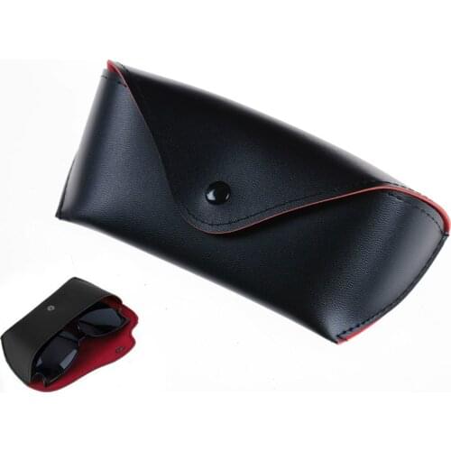 1PC Durable PU Leather Glasses Case Cosmetic Bag 15.5*4.2cm Sunglasses Eyeglasses Holder Box Bag Cases