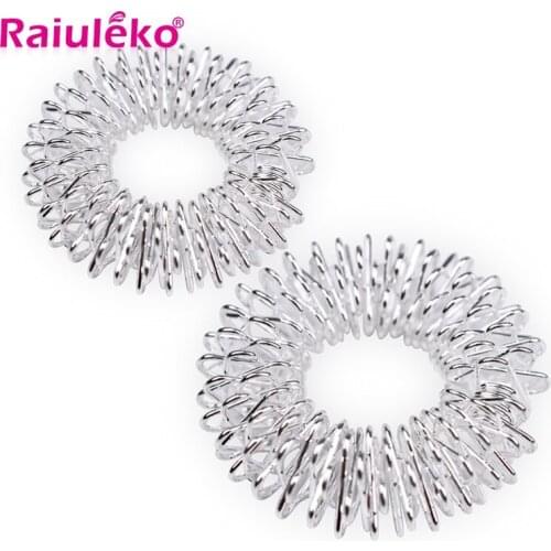 10PCS Finger Massager Massage Ring Home Use Health Care Acupressure Figure Massager Relax Hand Blood Circulation Pain Relief