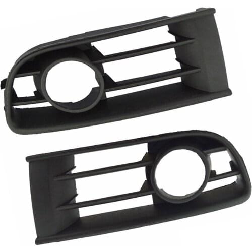 2Pcs/Set For VW Polo Front Lower Side Bumper Fog Light Grille 2001-2005 Pair