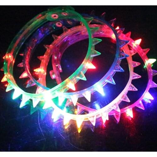 288pcs/lot Creative LED Glow Light Up Necklace Party Supplies Christmas Grand Event Decoration Fluorescent Toys ZA3974