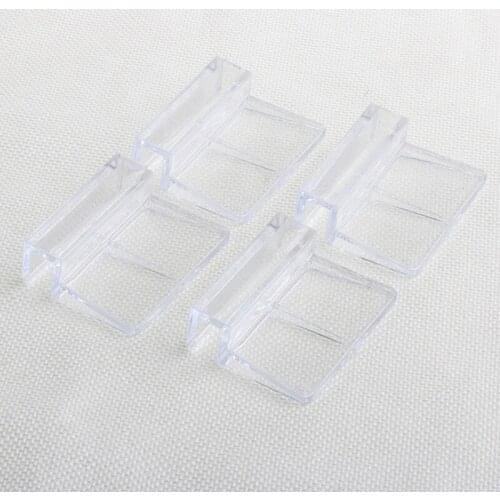 6mm Aquarium Fish Tank Acrylic Clips Glass Cover Support Holders 1Pc #20/12L