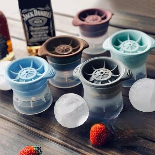 6 CM Silicone Ball Ice Molds DIY Home Bar Party Cocktail Use Sphere Round Ball Ice Cube Makers Kitchen Ice Cream Moulds